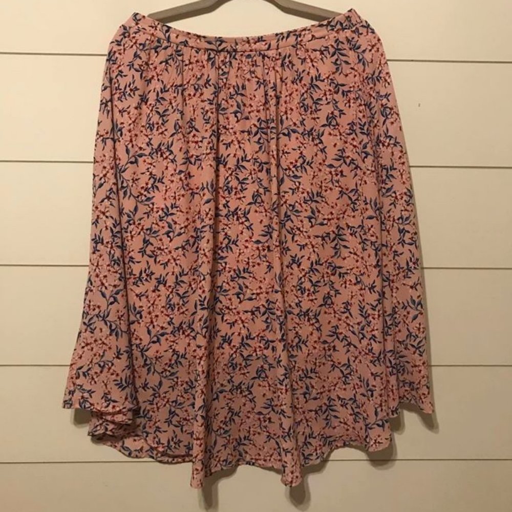 Floral Midi Skirt